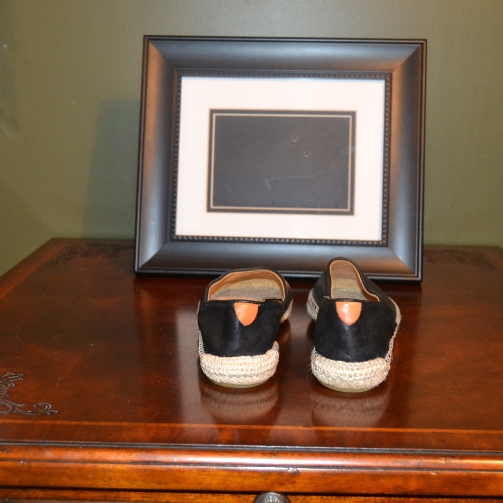 rag & bone Espadrille Flat in Black - Picture 5 of 8